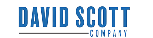 David Scott Company logo in blue text.